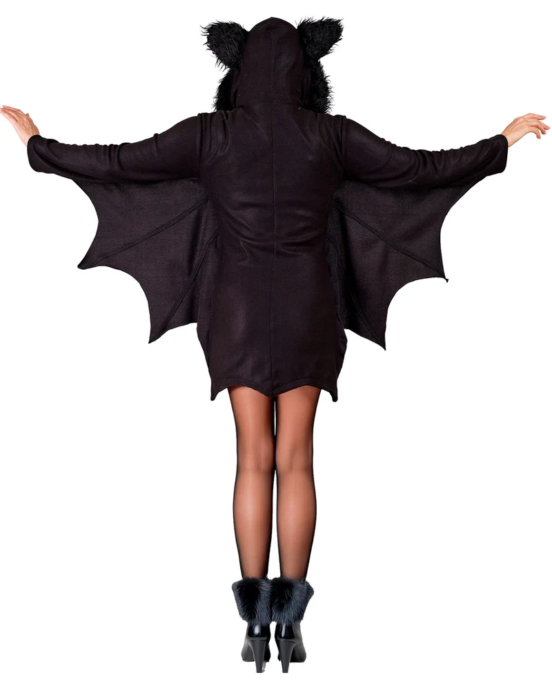 Fledermaus Kapuzenkleid