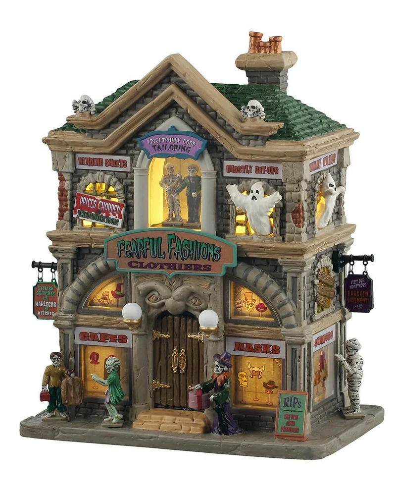 Lemax Spooky Town - Fearful Fashions Clothiers