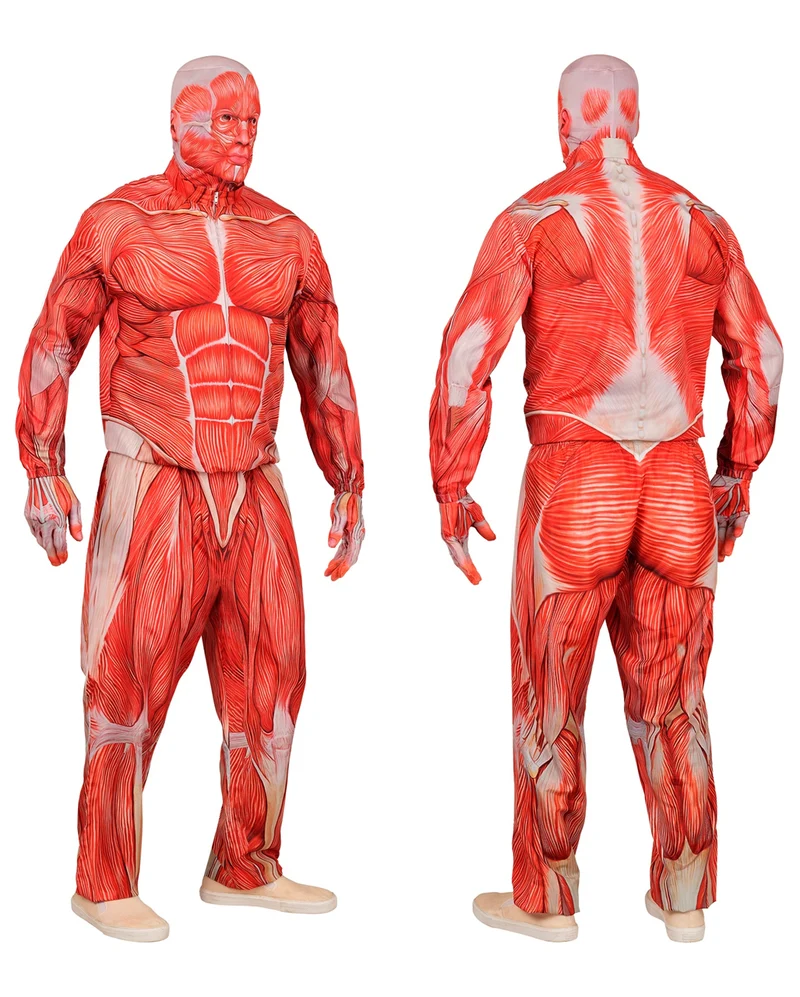 Anatomy Sofortkostüm mit Maske & Handschuhe