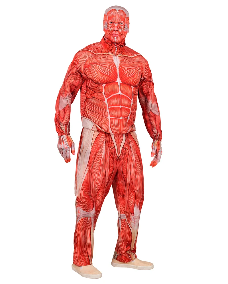 Anatomy Sofortkostüm mit Maske & Handschuhe