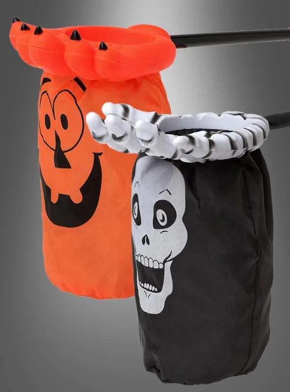 Sammelbeutel am Stab Halloween