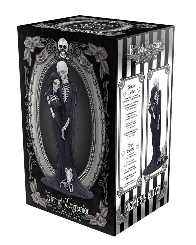 Eternal Companion Gothic Skulptur 24cm