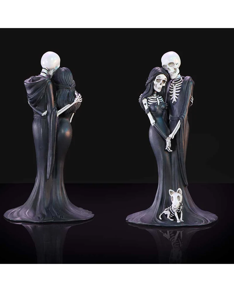 Eternal Companion Gothic Skulptur 24cm