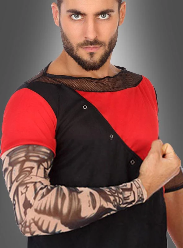 Eine Tattoo Fake Armstulpe