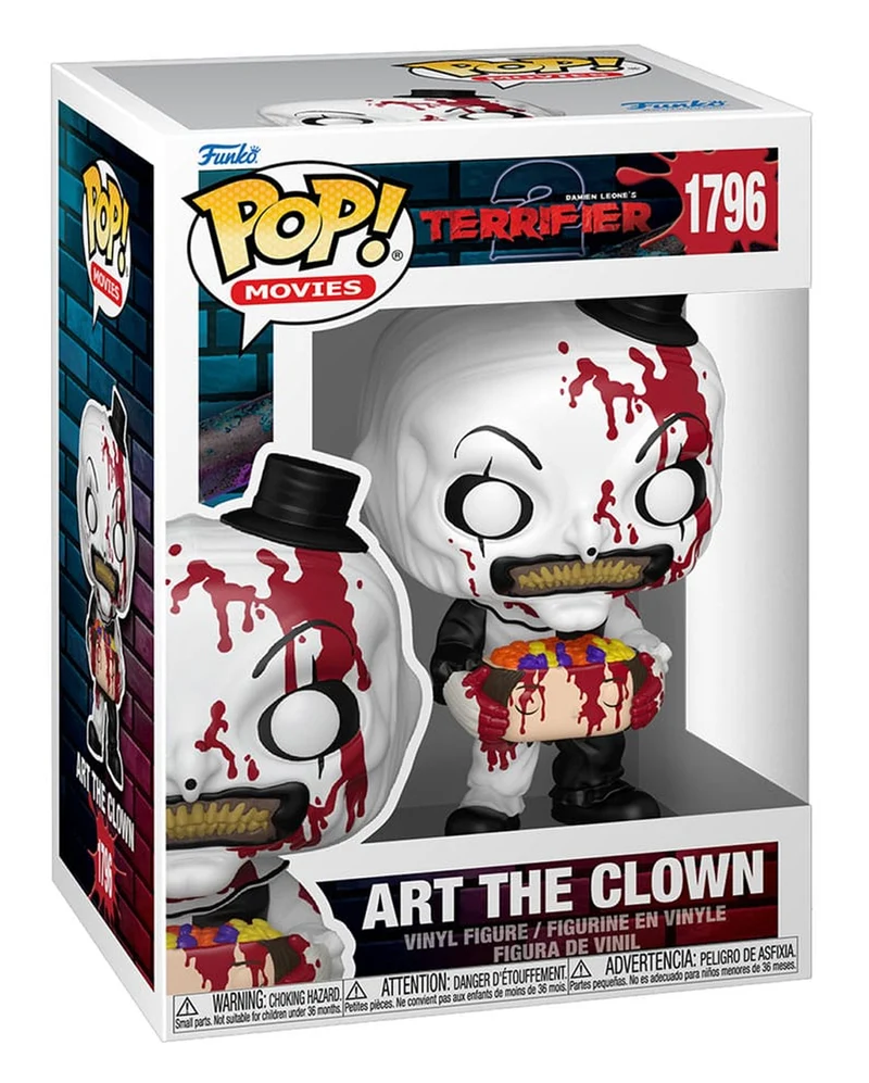 Terrifier 2 Art the Clown with Candy Filled Head Funko POP! Figur 9cm