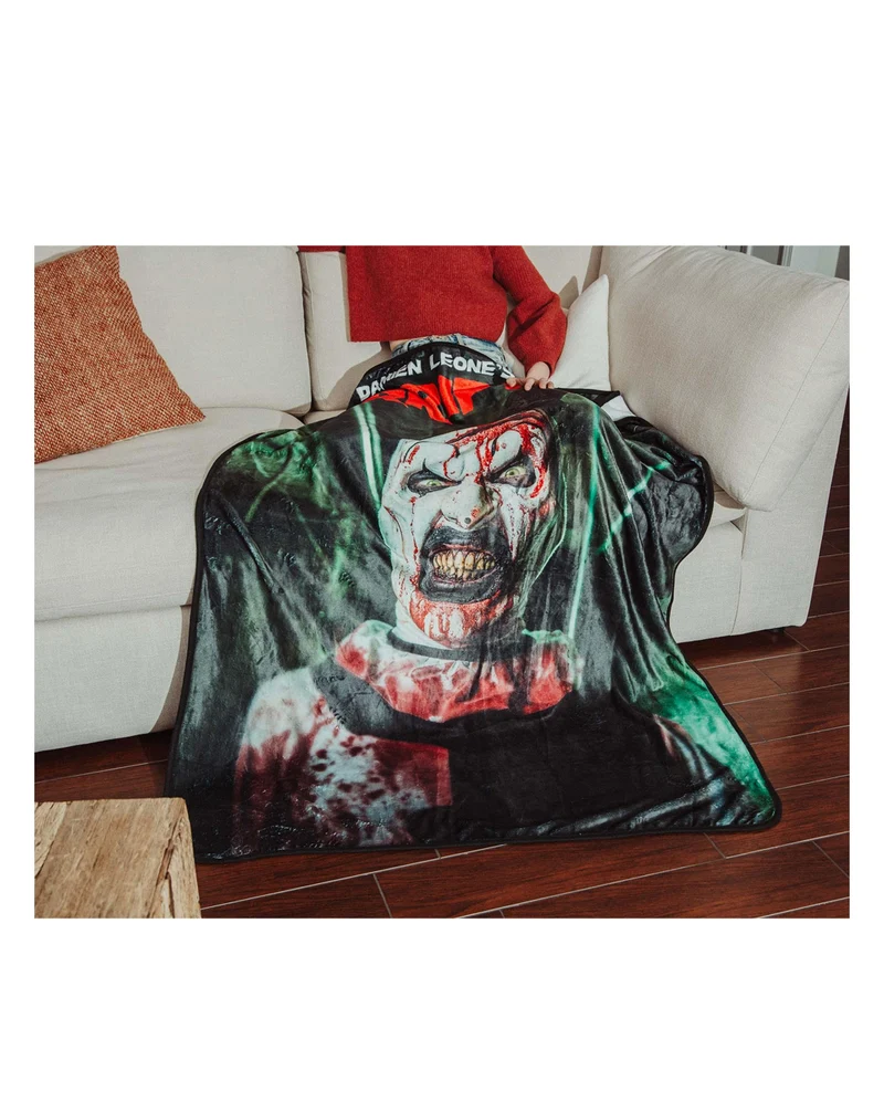 Terrifier 2 Art the Clown Kuscheldecke 152 x 114cm