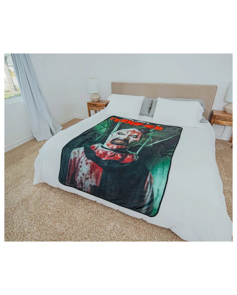Terrifier 2 Art the Clown Kuscheldecke 152 x 114cm