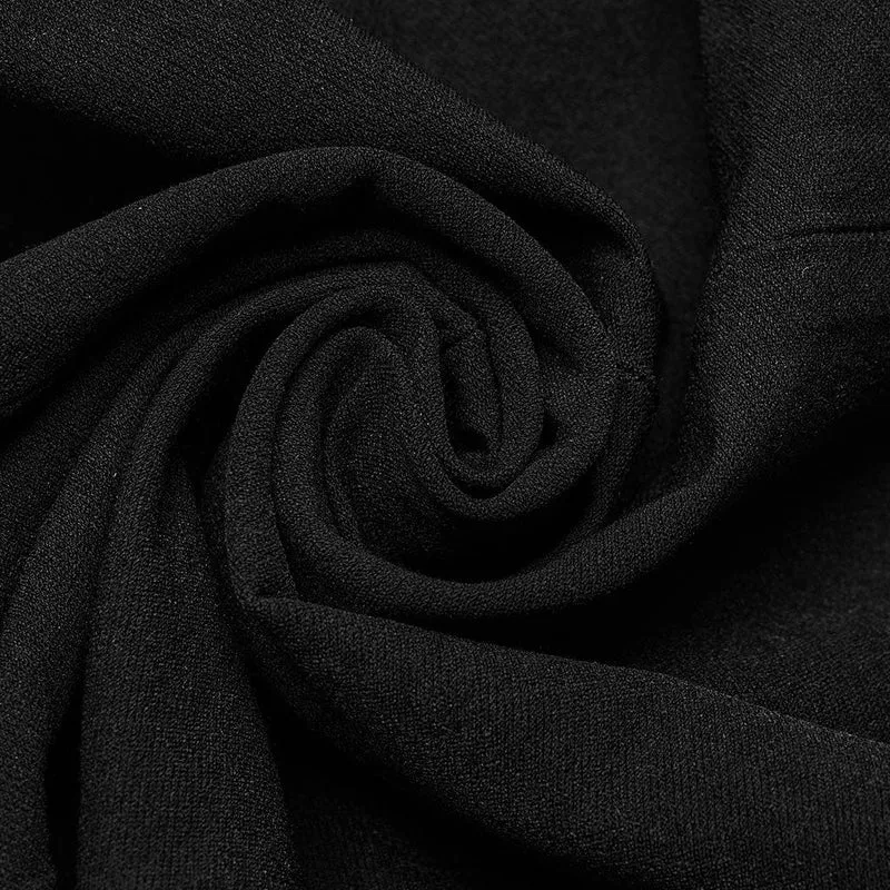 Damen-Slipkleid mit Punk-Mesh-Splice-Schnürung