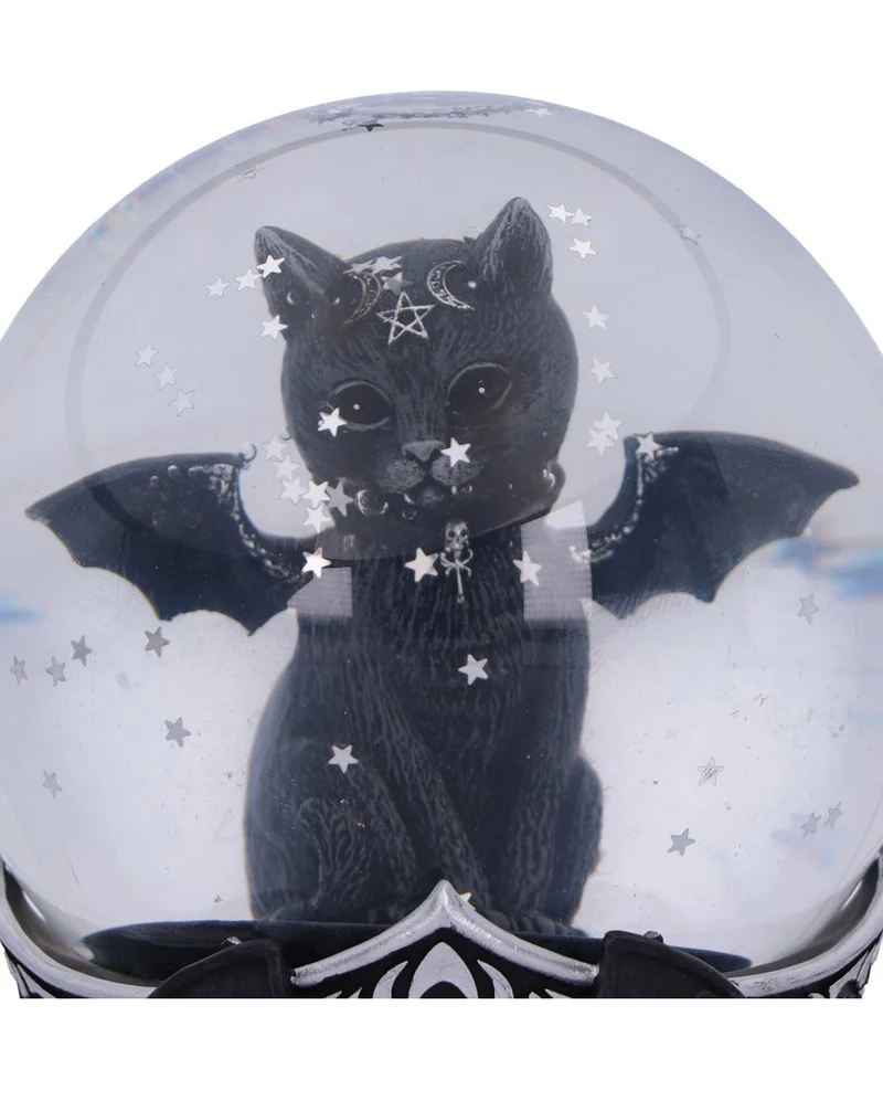 Malpuss Gothic-Schneekugel 13cm