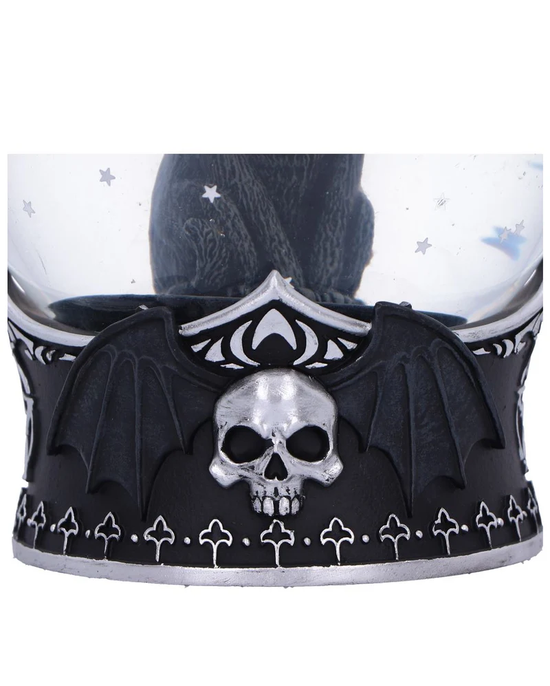 Malpuss Gothic-Schneekugel 13cm