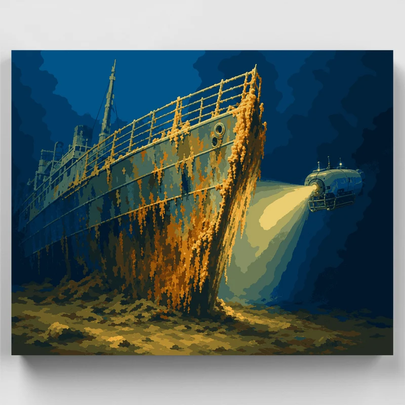 Bow in the Deep - Paint by Numbers Kit
