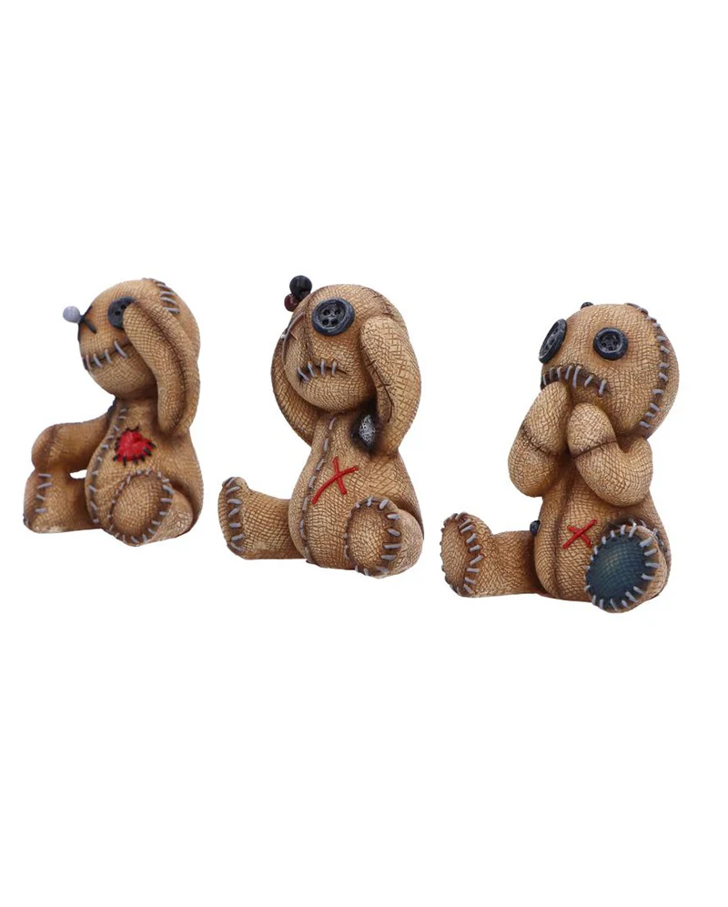 Three Wise Voodoo Dolls