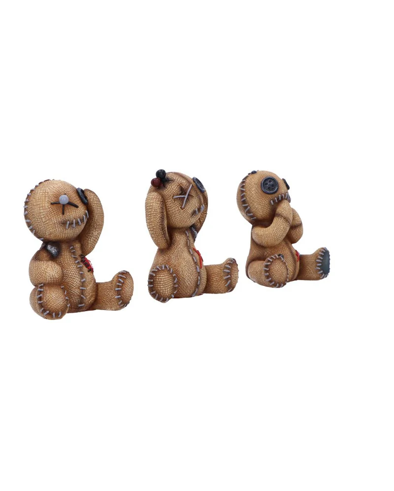 Three Wise Voodoo Dolls