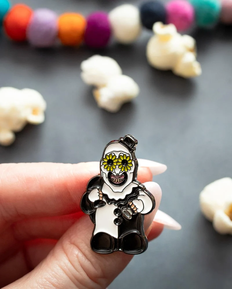 Terrifier Art The Clown Emaille Pin