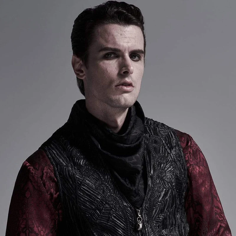 Herren Gothic Schlangenleder Halsbänder