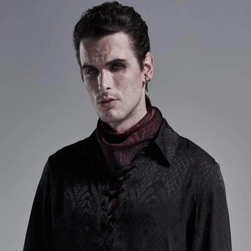 Herren Gothic Schlangenleder Halsbänder