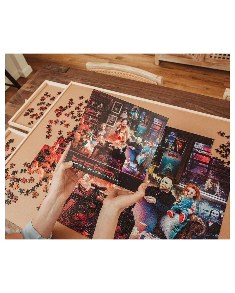 Horror Night Watch Party 1000 Teile Puzzle