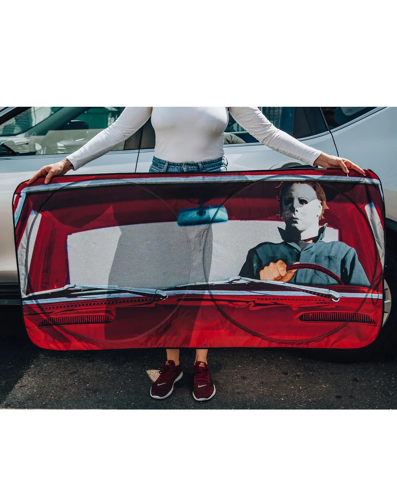 Halloween Michael Myers Auto Sonnenschutz 162x81cm