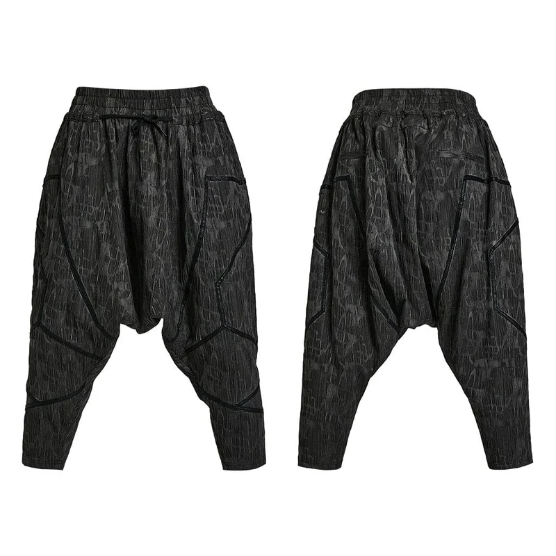 Baggy-Hose mit Punk-Streifen für Herren