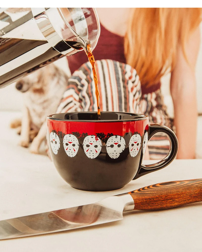 Friday the 13th Jason Hockey Mask Suppentasse