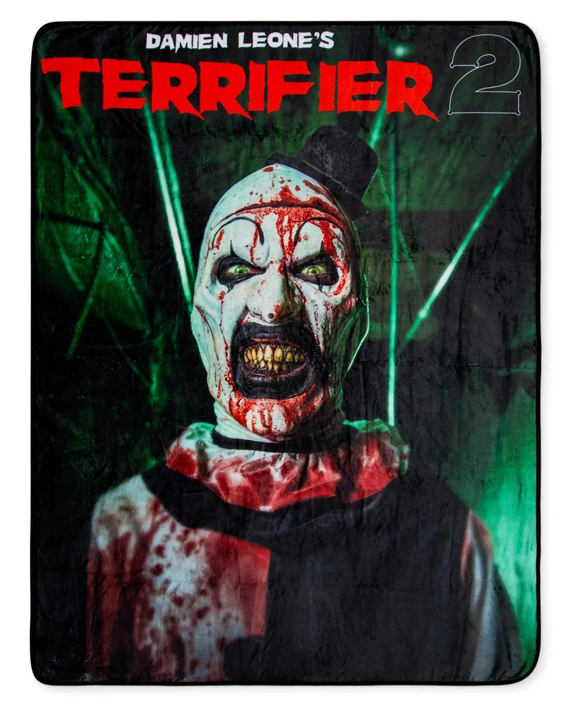 Terrifier 2 Art the Clown Tagesdecke 152 x 114cm