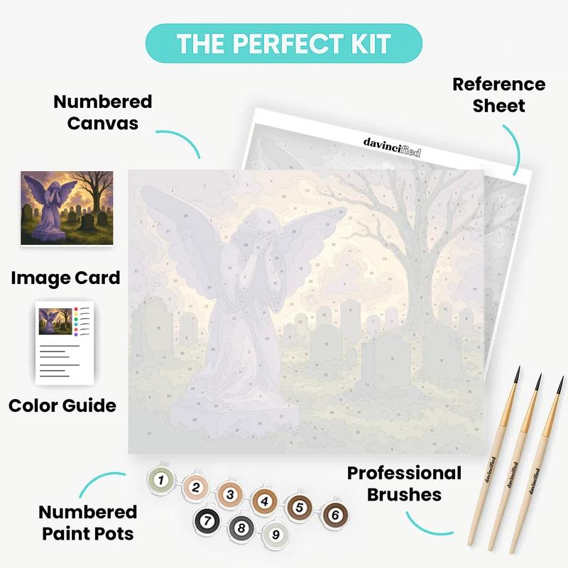 Weeping Angel - Paint by Numbers Kit