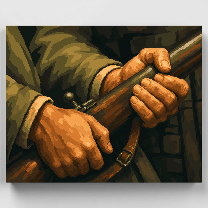 Soldier's Grip - Paint by Numbers Kit