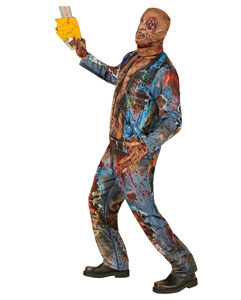 Zombie Sofortkostüm mit Maske & Handschuhe