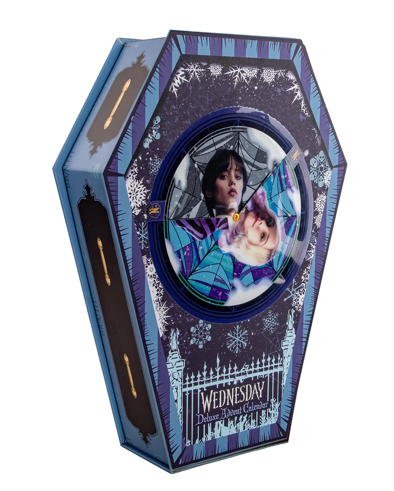 Wednesday Deluxe Adventskalender in Sargform