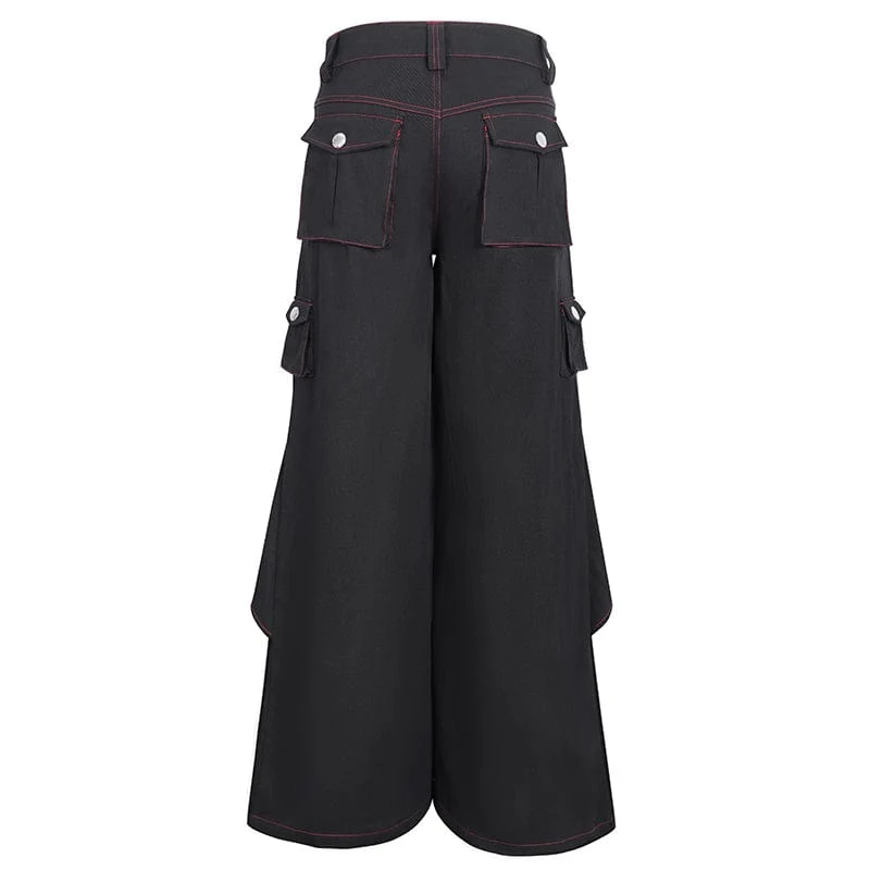 Gothic-Schlaghose mit Nieten für Herren