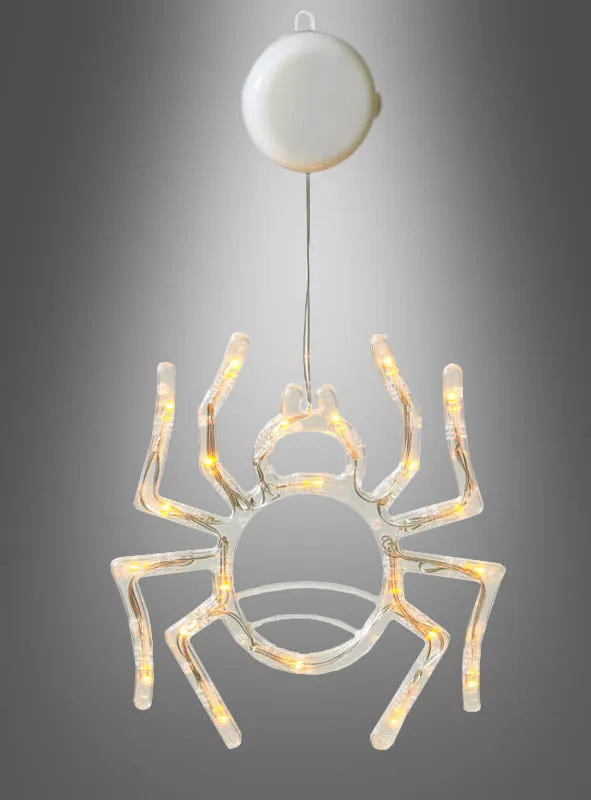 Leuchtende Spinne 36cm mit LED