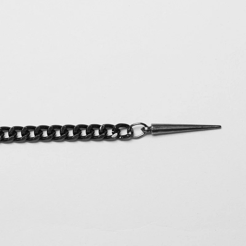 Punk-Körpergeschirr mit Kettennieten für Damen