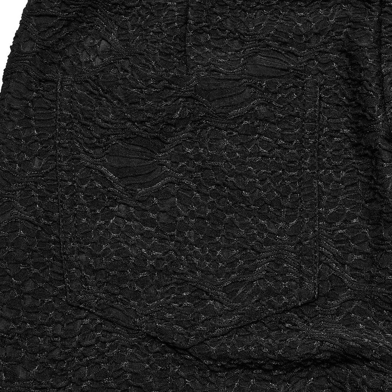 Damen-Gothic-Mesh-Leggings mit schmaler Passform und Textur