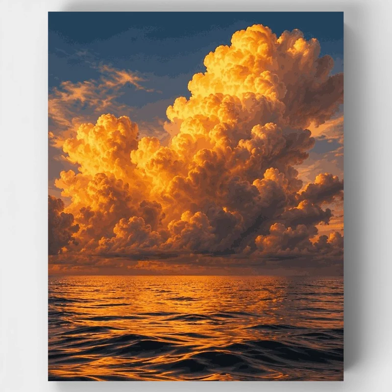 "Amber Majesty" Paint by Numbers Kit