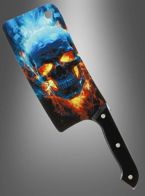 Halloween Beil Scream oder Totenkopf