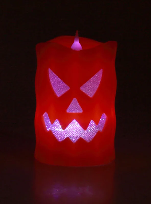 Halloween LED Kerze 10x6cm