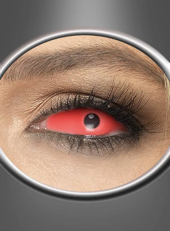 Sclera Rote Augen Kontaktlinsen