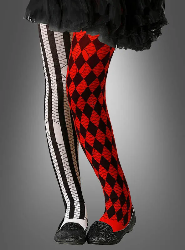 Clown Strumpfhose für Kinder