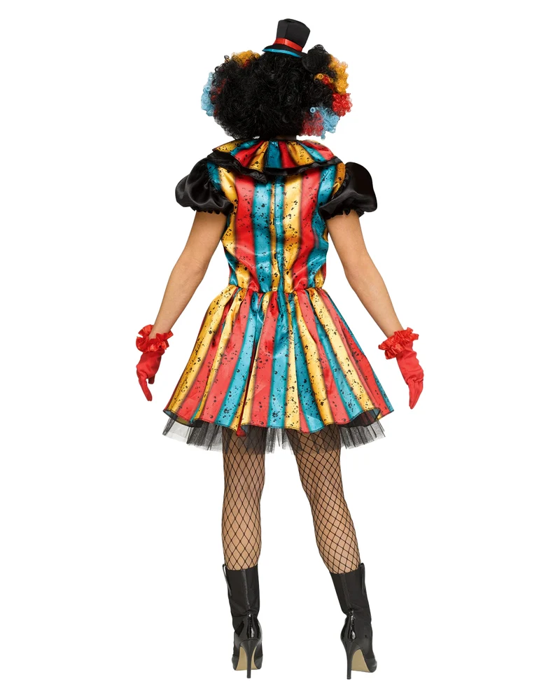 Carny Horrorclown Damenkostüm
