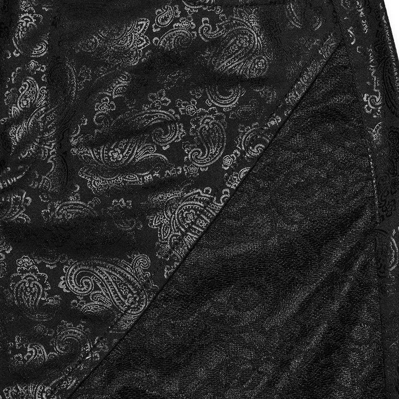 Damen-Gothic-Spitzenschnür-Leggings