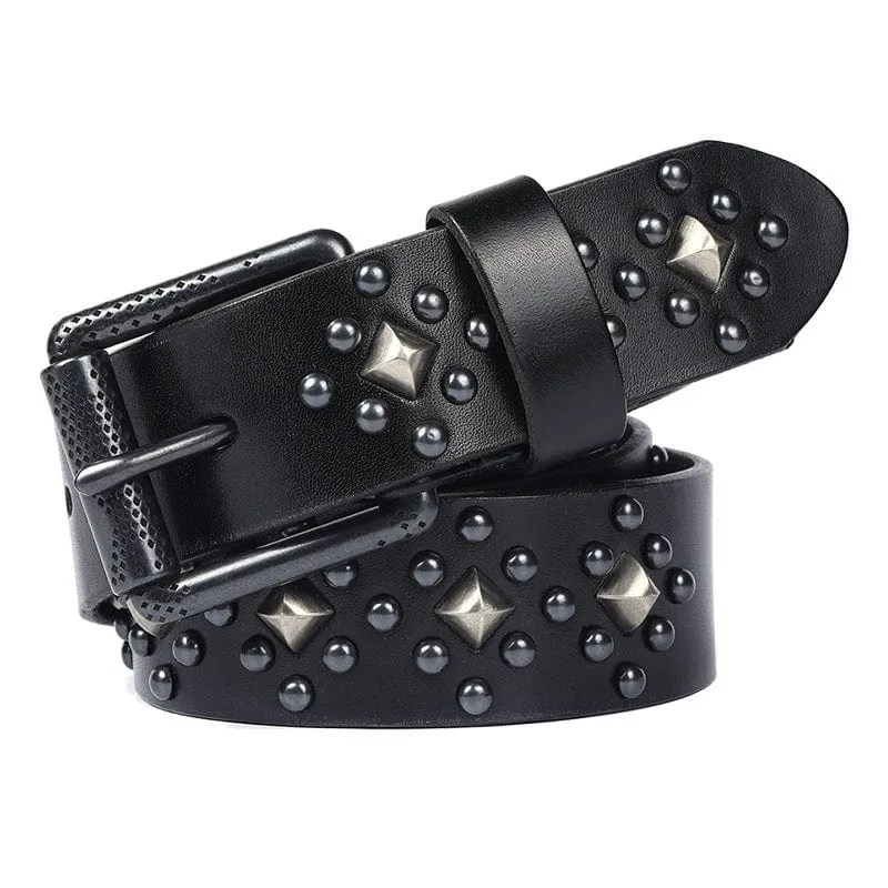 Gothic-Nietengürtel für Herren