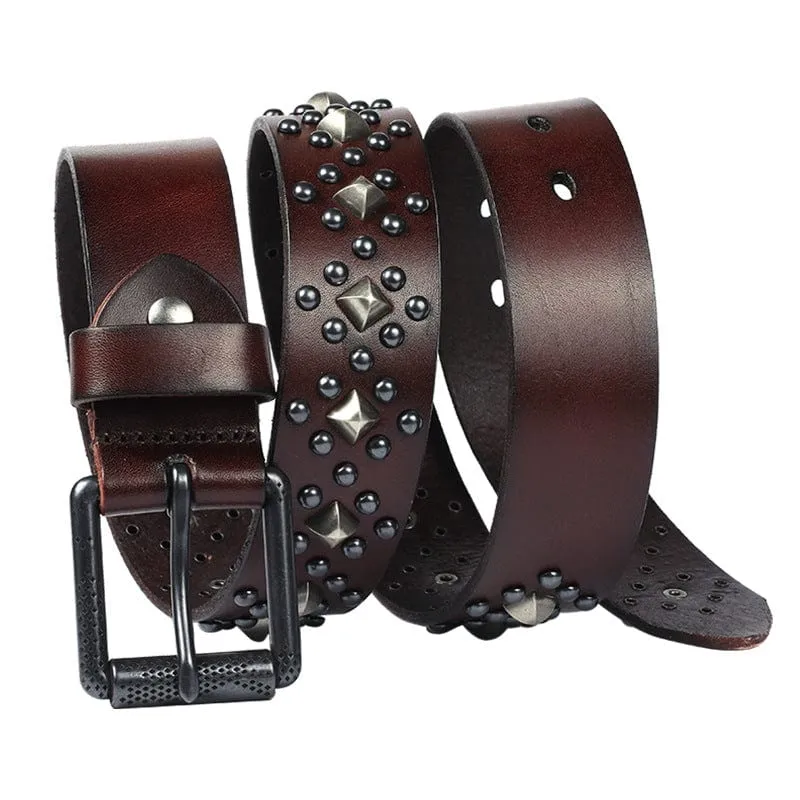 Gothic-Nietengürtel für Herren