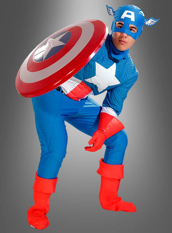 Captain America Kostüm Deluxe 2. Wahl