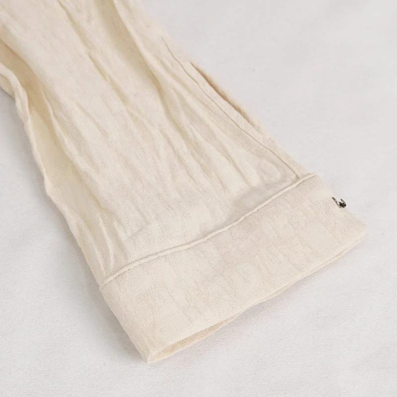 Gothic-Stehkragen-Rüschenhemd für Herren