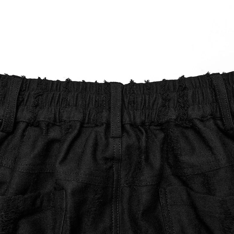 Lose Punk-Hose mit Ösentasche für Damen