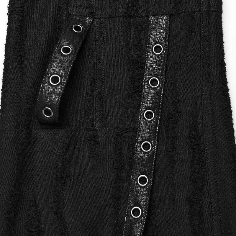 Lose Punk-Hose mit Ösentasche für Damen