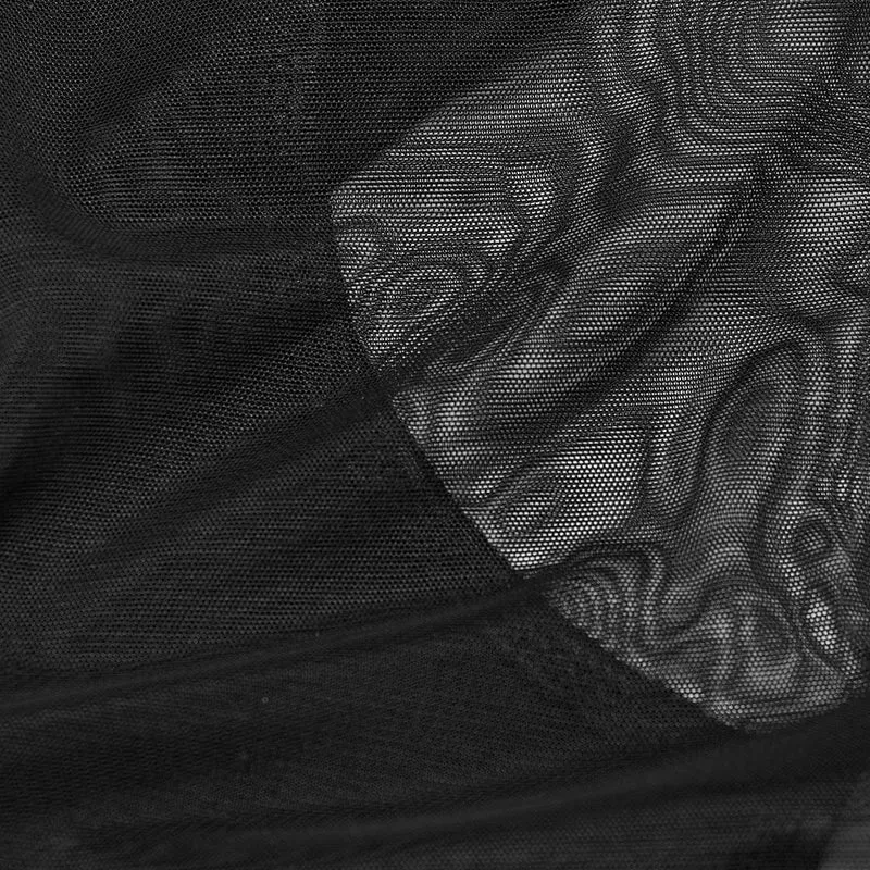 Punk-Weste mit transparenten Ösen für Damen