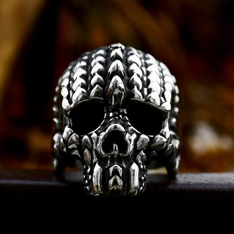 Punk-Skelett-Ring für Herren
