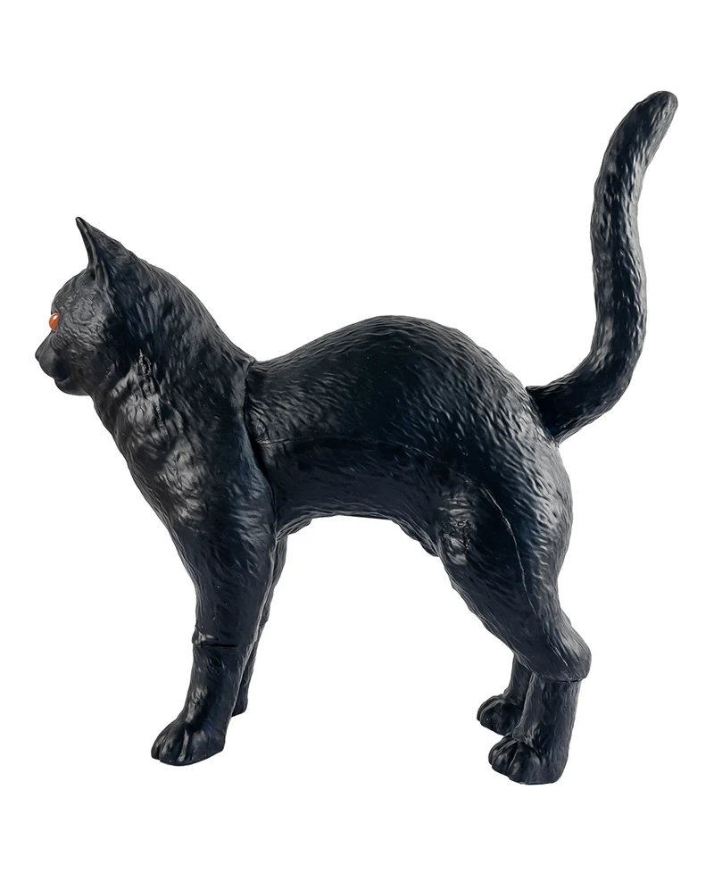 Rufus Hexenkatze mit Leuchtaugen 39cm