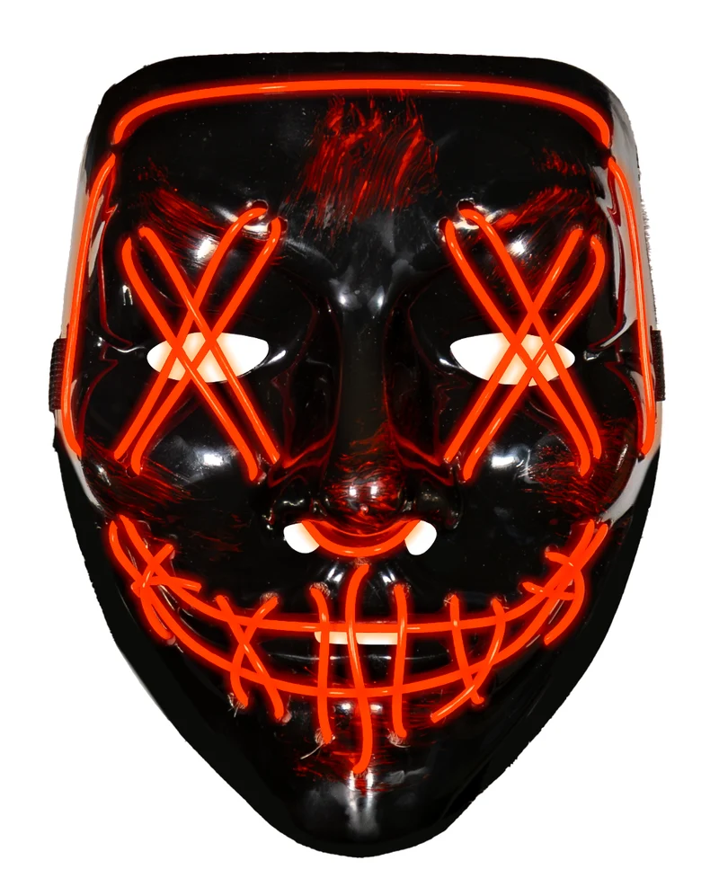 Purgery LED Maske Rot